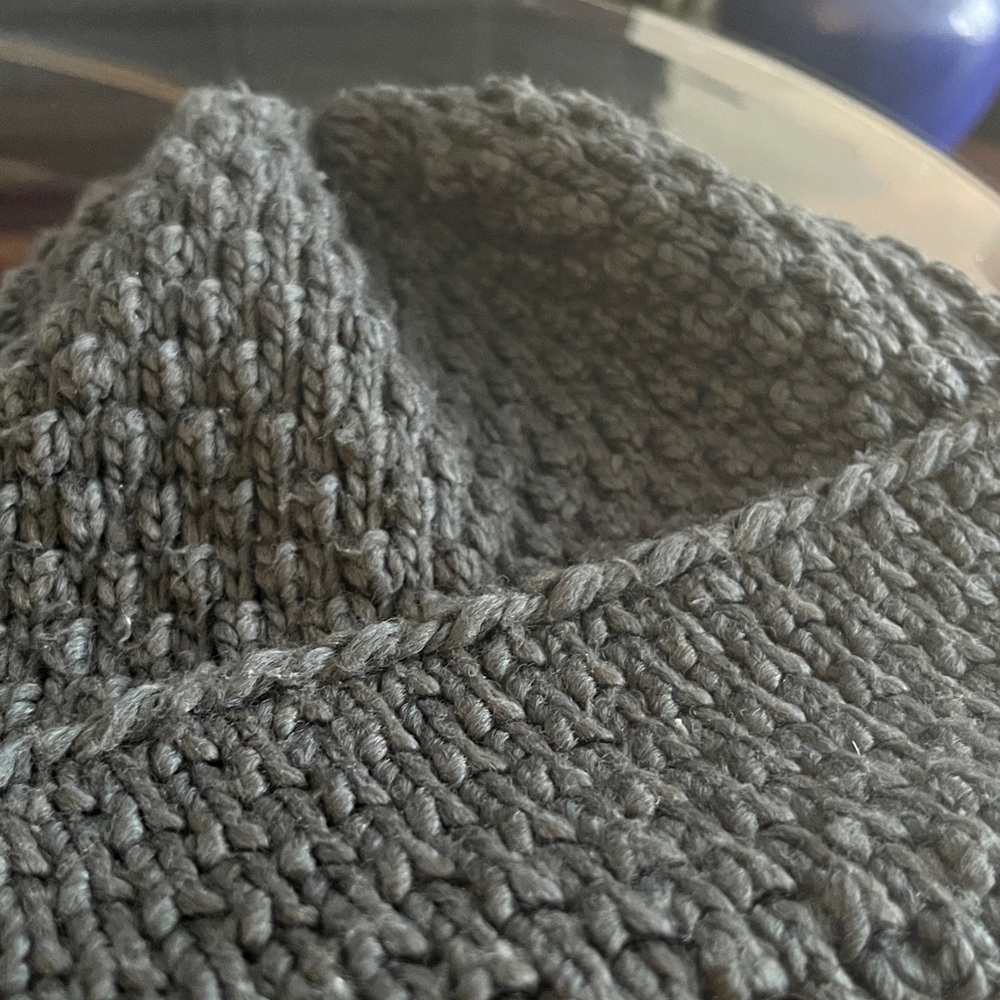 GAP | Knit Charcoal Grey Hat O/S - Picture 2 of 3